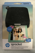 HP Sprocket 2nd Edition Digital Photo Printer - Noir picture