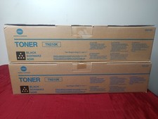 Set of 2 - New Genuine Konica Minolta TN210K Black Toner Cartridge 8938-505 picture
