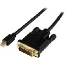 Startech MDP2DVIMM6BS 6ft Mini DisplayPort to DVI Adapter Black picture