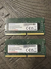 ADATA 8GB (1 Stick) PC4-2666 DDR4 21300 SODIMM Laptop Memory AD4S266638G19-BSSC picture
