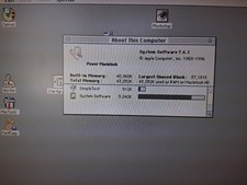 Vintage Apple Power Macintosh 6100/66 M1596 - WORKING picture