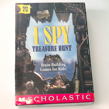 NEW Scholastic I SPY Treasure Hunt Kids Early Learning Game CD-ROM for Windows picture