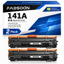 141A W1410A 2PK BK Standard Yield Compatible Toner for M110w MFP M139w M140w picture