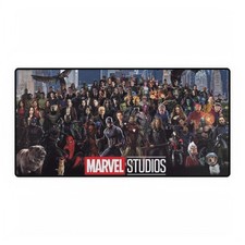 Marvel Studios Cinematic Universe Heroes Ensemble Red Logo Mouse Pad Desk Mats picture