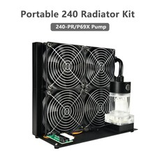 240 Water Cooling Radiator Kit Notebook 3D Printer Liquid Cooling System DIY picture