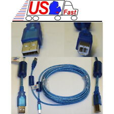 20ft long USB2.0 A~B AB Printer Cable/Cord/Wire PC/MAC/Canon/Epson/Dell/HP {BLUE picture