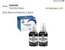 Faslvink 32xl Refill Ink 2 Pack: Black picture