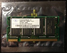Nanya 256 MB DDR333 Mhz PC2700 SO-DIMM - NT256D64SH8BAGM-6K picture