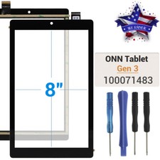 For ONN Gen 3 2022 100071483 8 inch Tablet Touch Screen Panel Digitizer Glass picture