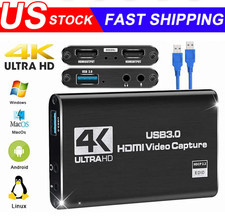 4K Audio Video Capture Card USB 3.0 HDMI Video Capture Device Full HD Recording picture