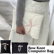 Laptop Computer Case Bag Storage Handbag Bow Knot Travel Cosmetic Storage Pouch picture