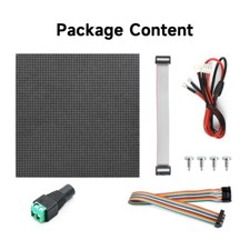 Waveshare RGB full-color LED matrix panel, 2.5mm Pitch, 64x64 pixels picture