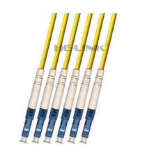 50M LC-LC Outdoor Armored Singlemode 6 Strand Fiber Patch Cord picture