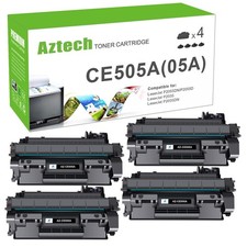Aztech Compatible For P2035 Toner Cartridge Replacement For Hp 05A Ce505A picture