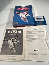 Vintage PC Big Box Game collectable boxed WORLD KARATE CHAMPIONSHIP ATARI ST picture