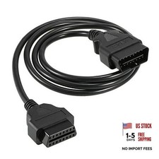 OBD2 Extension Cable 16pin Male to Female Diagnostic Extender Cable for OBD2 picture
