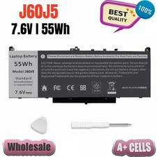 ✅LOT 50x J60J5 Battery For Dell Latitude E7270 E7470 MC34Y WYWJ2 GG4FM 451-BBSY picture