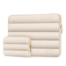 MOSISO Laptop Case 16 inch, 15-15.6 inch Puffy Sleeve 16 Sand picture