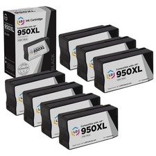 LD Replacement for HP 950XL Ink 7pk Black CN045AN 251dw 276w 8100 8600 picture