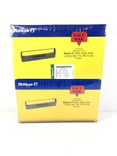 Lot 2 Box Epson Compatible NOS Replacement Black Fabric Cartridge Ribbon 6P288 picture
