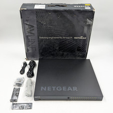 NETGEAR AV Line GSM4230PX 24-Port Gigabit PoE+ Compliant Managed Network Switch picture