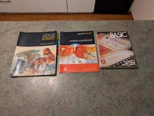 Vintage Original ATARI 400/800 Home Computer Manual System & Game Book Lot picture