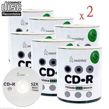1200-Pack SmartBuy Logo Top Surface CD-R 52X 700MB/80Min Blank Recordable Disc picture