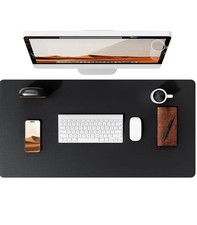 Large PU Leather Dual Sided Desk Pad Non-Slip Mouse Pad Desk Mat Writing Mat picture