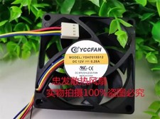 YCCFAN YDH7015S12 D12V 0.28A 7CM 4-pin silent cooling fan picture