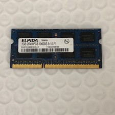 Elpida 2GB DDR3 10600S 1333MHz 204-Pin Ram EBJ21UE8BFU0-DJ-F picture