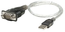 Manhattan 205146 17.72in USB to DB-9 Male Serial Adapter picture