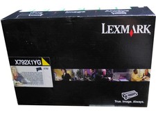 Lexmark X792X1YG Yellow Extra High Yield Toner 20k X792 Genuine OEM Quick Ship picture