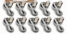 10 Pack Foxconn ET24336-D DB9 RS232 Serial to Dual RJ11 RJ12 Adapter Cable OEM picture