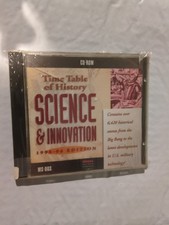Vtg. Time Table of History Science & Innovation 1993-94 MS-DOS CD-ROM Sealed New picture