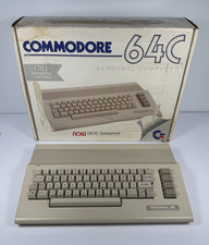 Commodore 64C Personal Computer With Original Box / Works, Displays No Cables picture