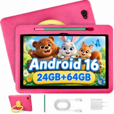 2026 10 inch Android 16 Kids Tablet 24(3+21)GB+64GB 1TB TF Card Expand WIFI BT picture