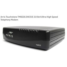 ARRIS Touchstone TM822G DOCSIS 3.0 8x4 Telephony Modem - Black picture