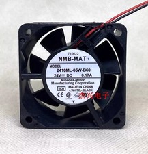 NMB 2410ML-05W-B60 6025 DC24V 0.17A 6CM 2-Wire Inverter Cooling Fan picture