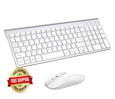 JUEGO DE TECLADO Y MOUSE INALAMBRICOS PEQUEÑOS PARA MAC Y PC picture