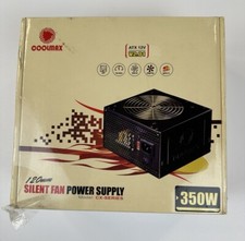 Coolmax PC Power Supply Silent Fan 350W CX-Series CX-350B 120mm NEW picture
