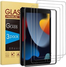 3-Pack HD Tempered Glass Screen Protector For Apple iPad 10.2 7th 8th 9th Gen picture