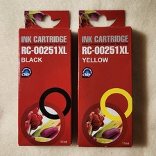 Inkjet Printer Ink Cartridge Black, Yellow  RC-00251XL 11 ml For Cannon PIXMA picture