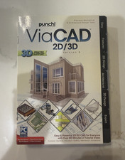Punch Software ViaCAD 2D/3D v9 CAD/CAM DVD-ROM for PC & Mac picture