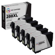 LD Replacement for Epson T288XL120 288XL Black Ink 5 Set for XP-330 XP-434 288 picture