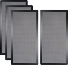 [4 Pack] 280X140Mm PC Case Dust Mesh Filter, Magnetic Frame Computer Fan Dust Me picture