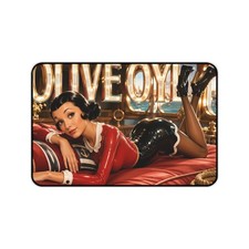 Neoprene Desk Mat Featuring Olive Oyl, Mouse Pad and Workstation Accessory picture