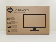 HP 21.5in. LED Backlit LCD 1080p Monitor (22uh Model) - Black - NEW picture