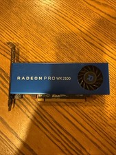 AMD Radeon Pro WX2100 2GB GDDR5 Workstation GPU DisplayPort 2*Mini DP Dell CDMJ9 picture