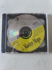 SoftKey Master Maps CD-ROM Software for Windows 95 3.1 Vintage Sealed picture