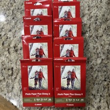 Canon PP-301 Photo Paper Plus Glossy II 4x6 100 Sheets Factory  Sealed picture